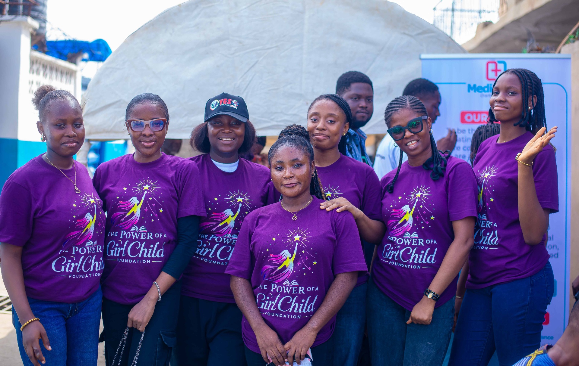 Power of a Girl Child group photo